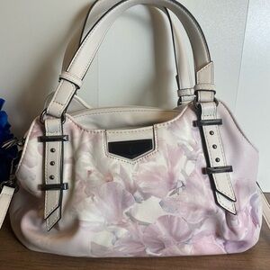 Simply Vera Vera Wang Purple Floral Satchel